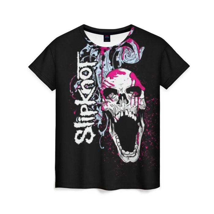 Женская футболка 3D Slipknot фото