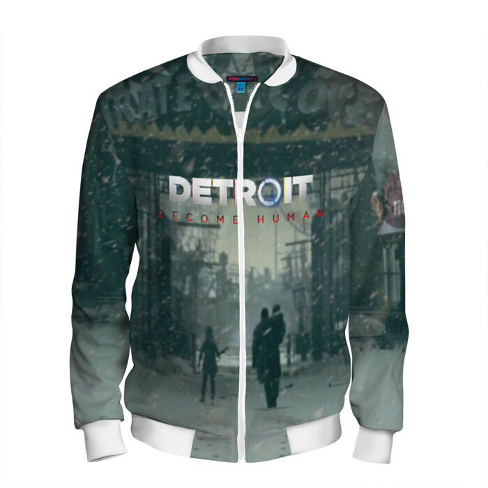 Мужской бомбер 3D DETROIT:BECOME HUMAN фото