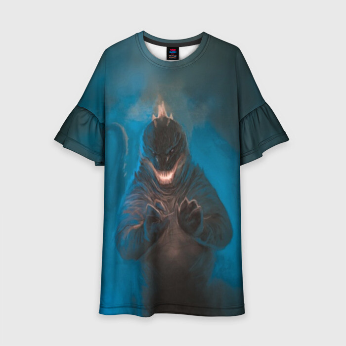 Детское платье 3D Blue фото