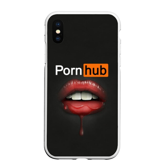 Чехол для iPhone XS Max матовый PORN HUB фото