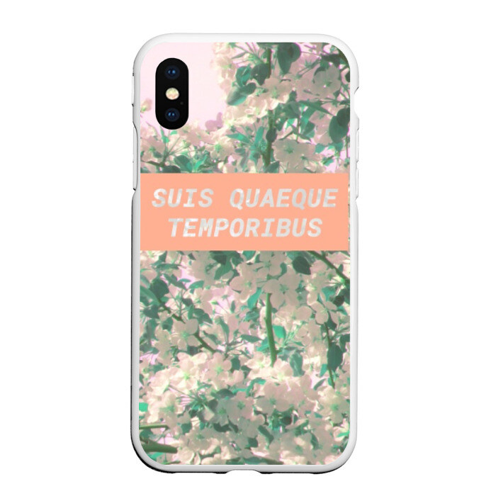 Чехол для iPhone XS Max матовый Всему свое время фото