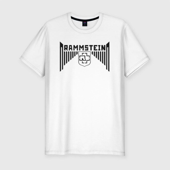 Мужская футболка премиум Rammstein фото