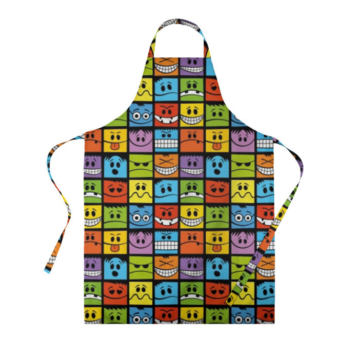 Фартук 3D Эмодзи фото