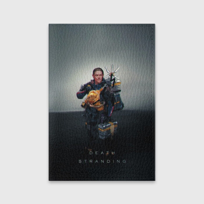 Обложка для паспорта матовая кожа DS фото