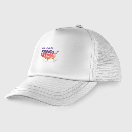 Детская кепка тракер USA фото