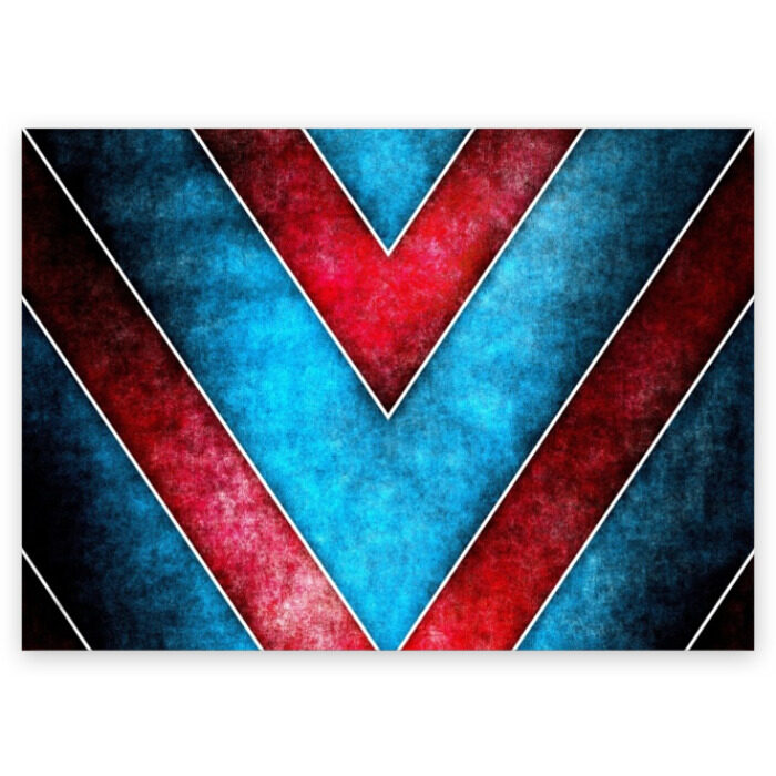 Поздравительная открытка Red & Blue background фото