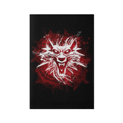 Обложка для паспорта матовая кожа The Witcher 3: Wild Hunt фото