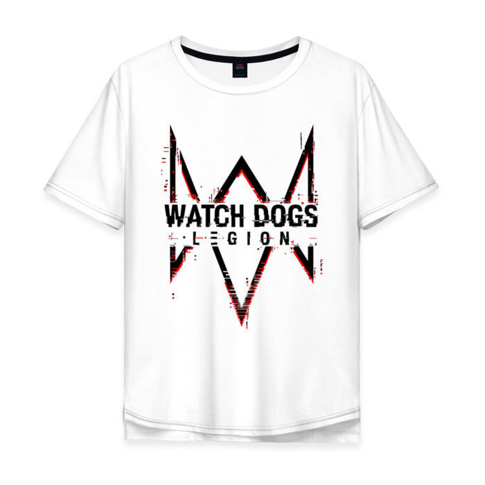 Мужская футболка хлопок Oversize WATCH DOGS LEGION фото