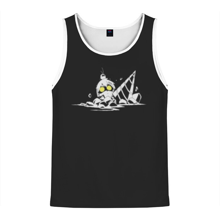 Мужская майка 3D Gurren Lagann Симон и Бута фото