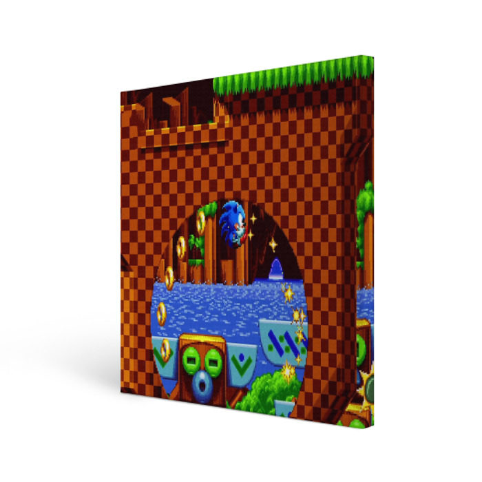 Холст квадратный SONIC 2019 фото