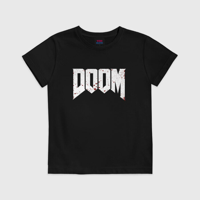 Детская футболка хлопок DOOM фото