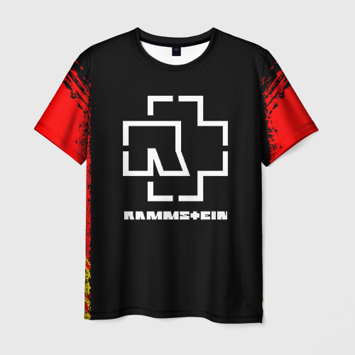Мужская футболка 3D RAMMSTEIN фото