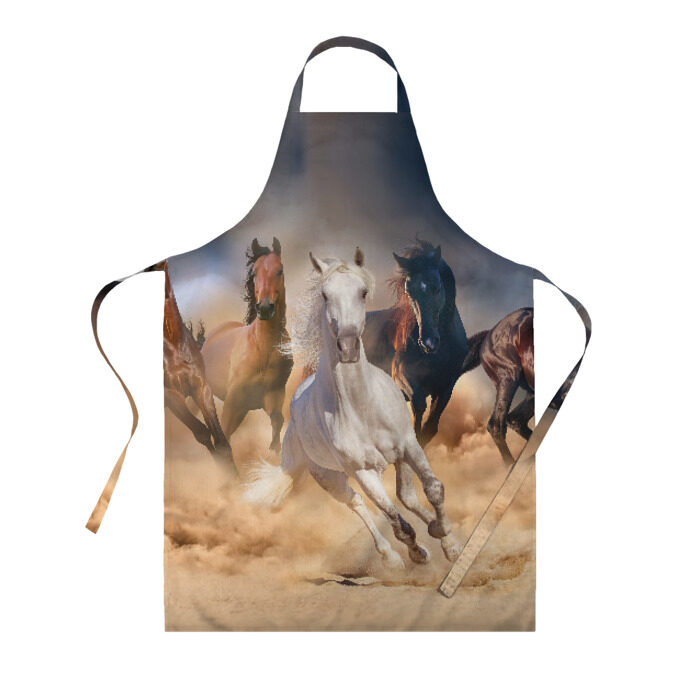 Фартук 3D Табун фото