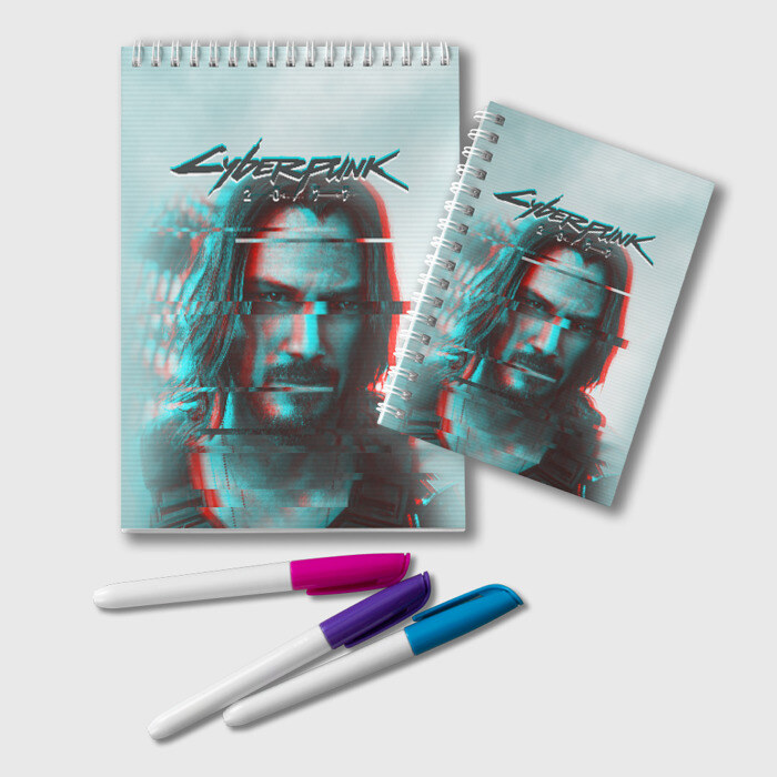 Блокнот Cyberpunk 2077 фото
