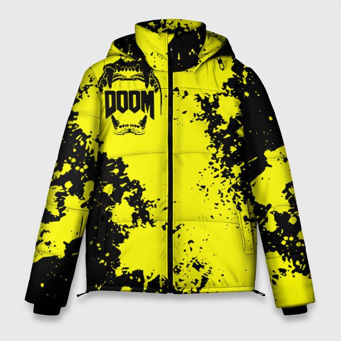 Мужская зимняя куртка 3D Doom Enternal фото