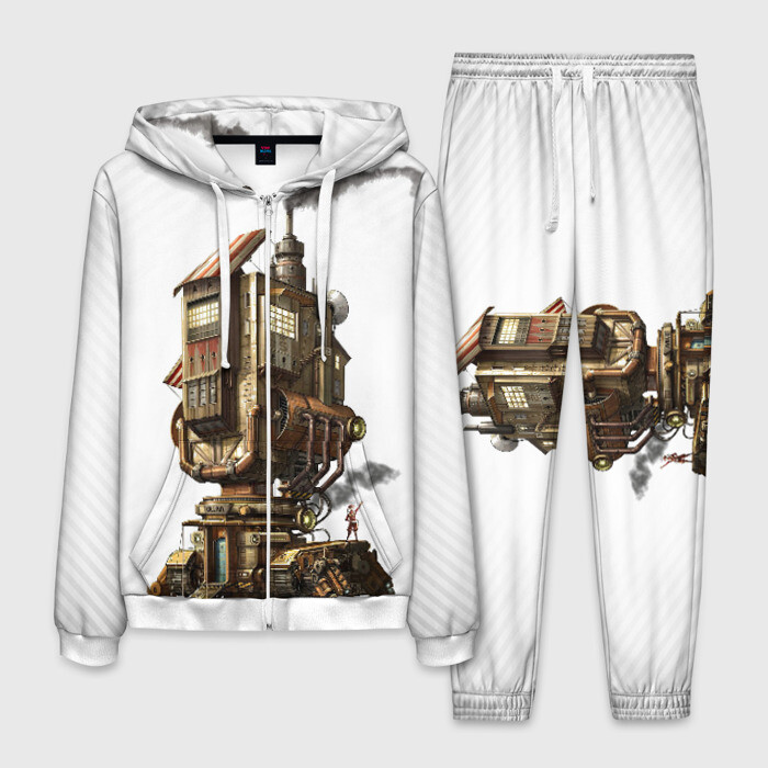 Мужской костюм 3D Шагающий дом фото