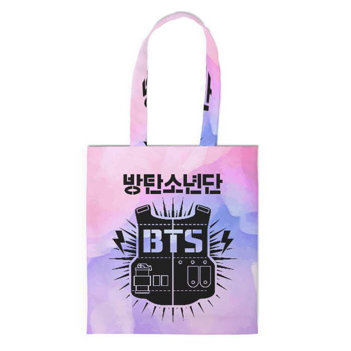 Сумка 3D повседневная BTS фото