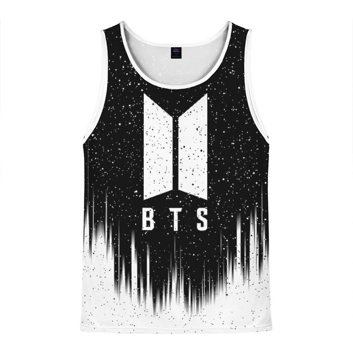 Мужская майка 3D BTS фото