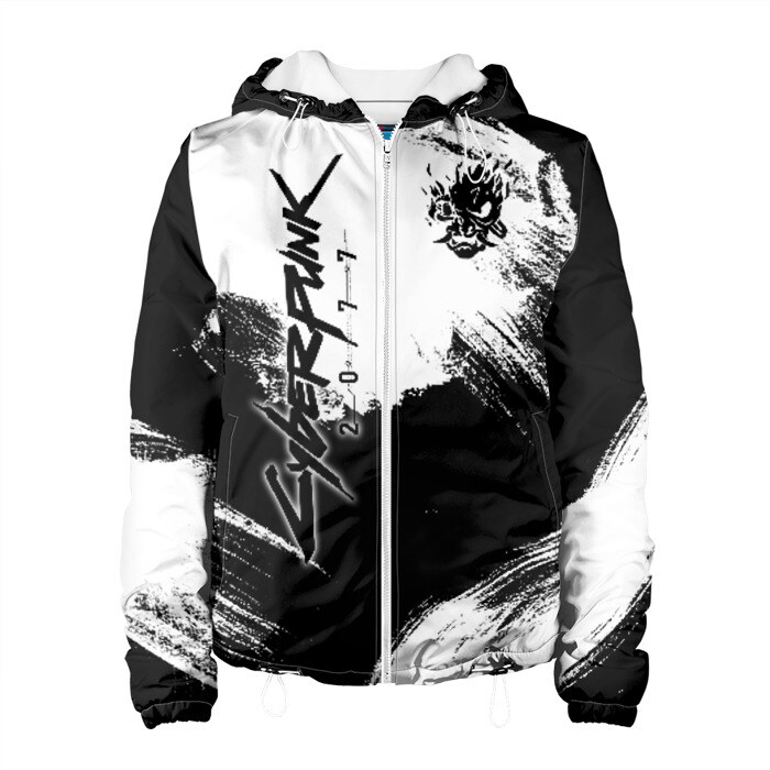 Женская куртка 3D Cyberpunk 2077 фото