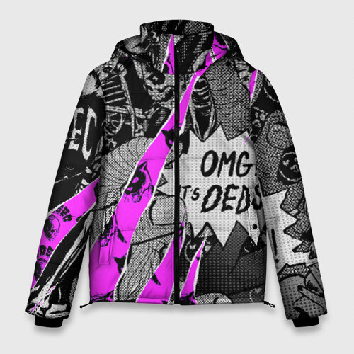 Мужская зимняя куртка 3D DEDSEC фото