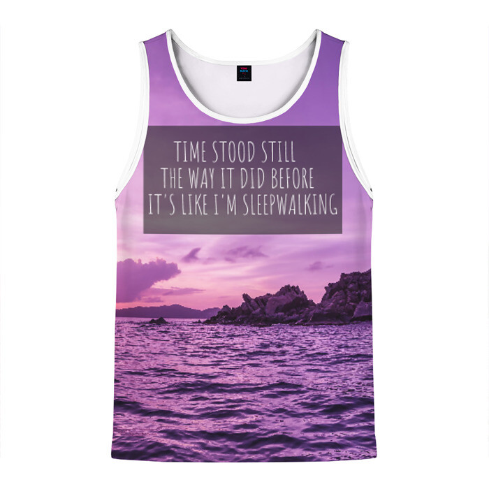 Мужская майка 3D Sleepwalking фото