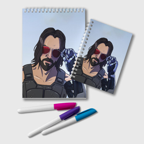 Блокнот Киану Самурай фото