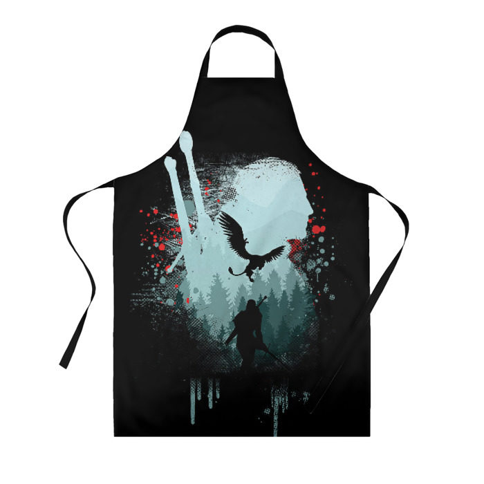 Фартук 3D Ведьмак 3: Дикая Охота фото