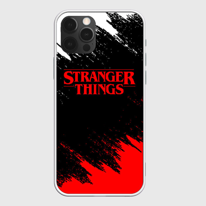 Чехол для iPhone 12 Pro Max STRANGER THINGS фото