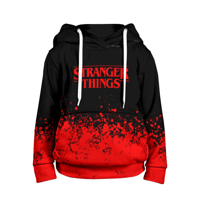 Детская толстовка 3D STRANGER THINGS фото