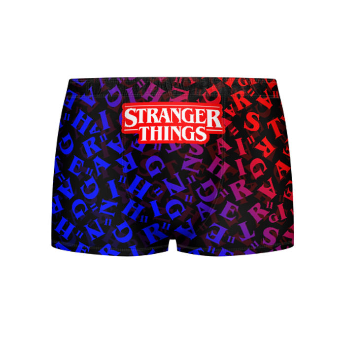 Мужские трусы 3D STRANGER THINGS фото