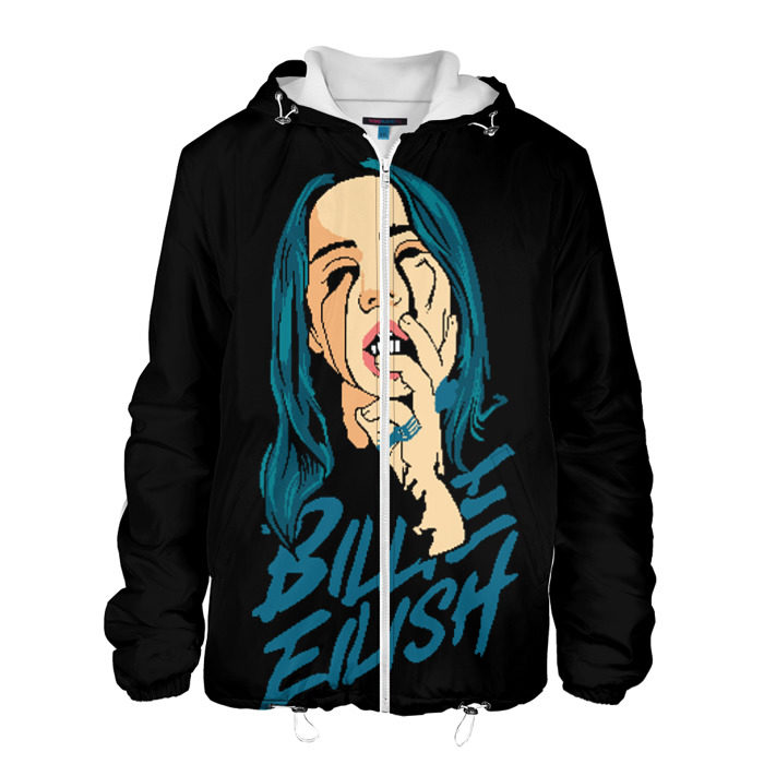 Мужская куртка 3D billie eilish фото