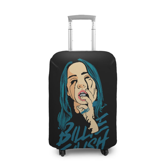 Чехол для чемодана 3D billie eilish фото