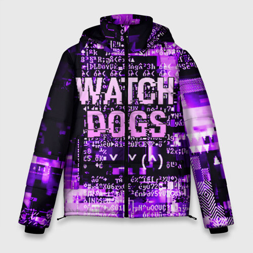 Мужская зимняя куртка 3D WATCH DOGS фото