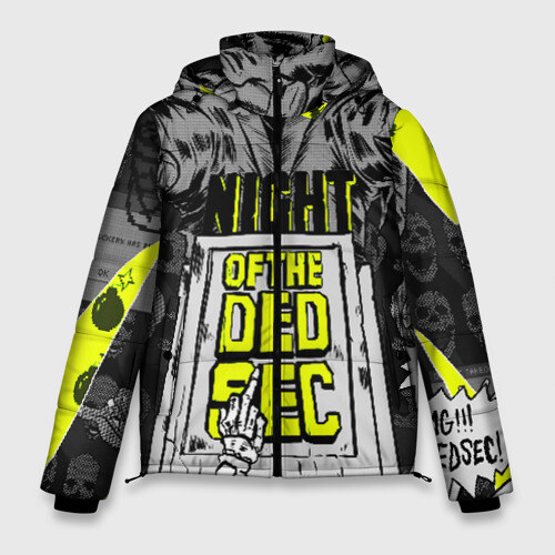 Мужская зимняя куртка 3D WATCH DOGS фото