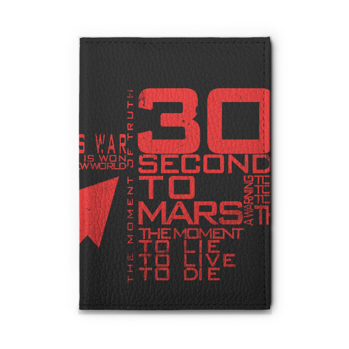 Обложка для автодокументов 30 SECONDS TO MARS фото