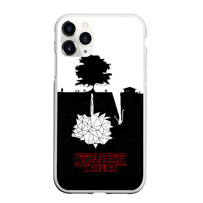 Чехол для iPhone 11 Pro матовый STRANGER THINGS фото