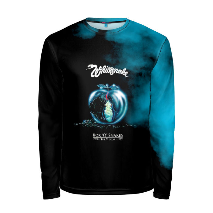 Мужской лонгслив 3D WHITESNAKE фото