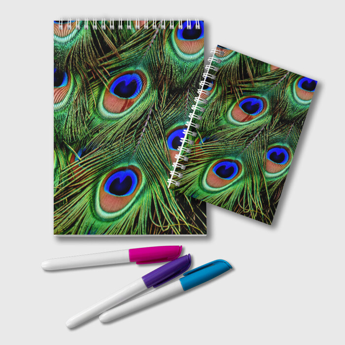 Блокнот Перья павлина #1 фото