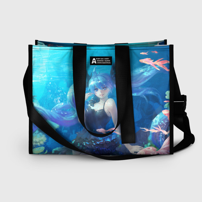 Сумка-шоппер 3D Хацунэ Мику фото