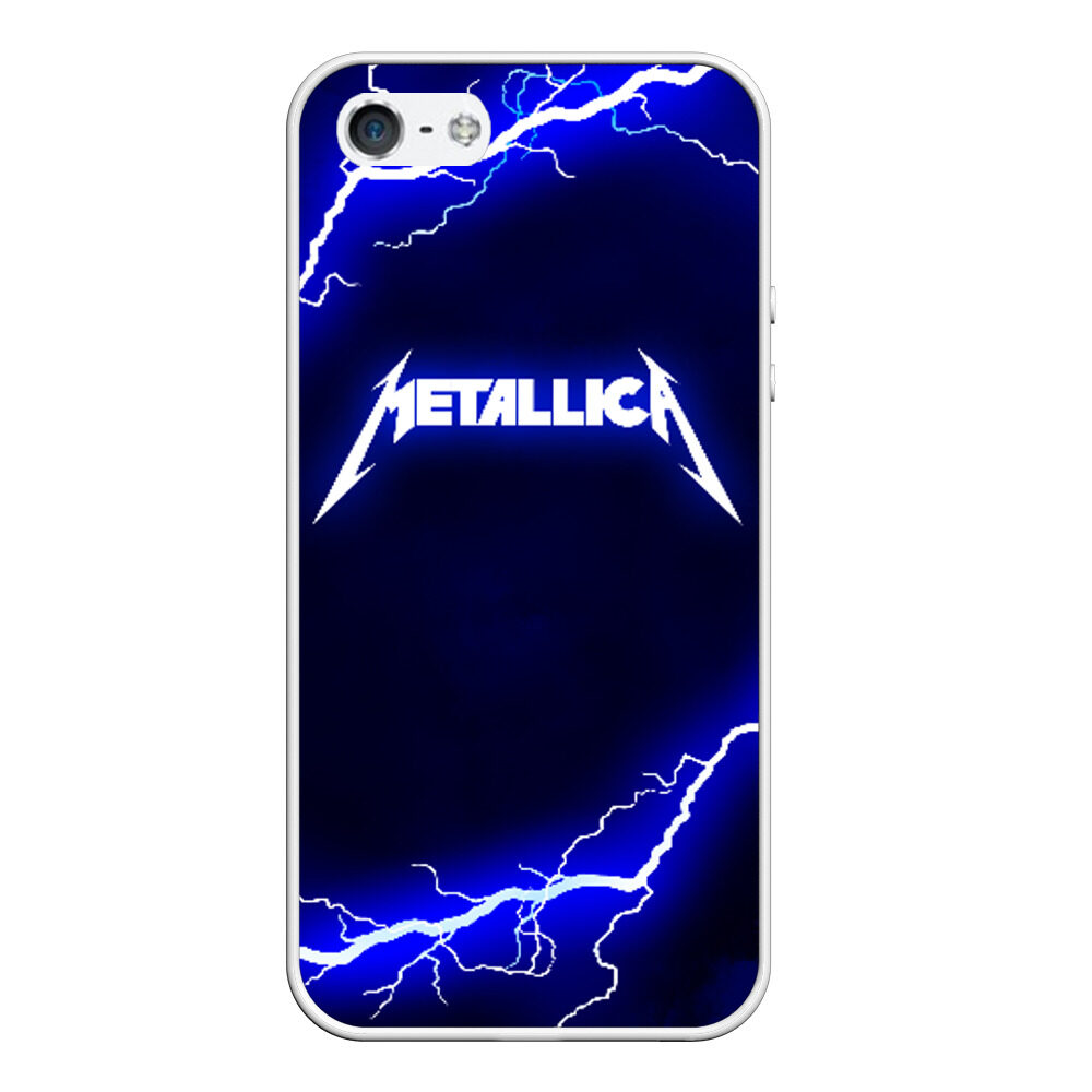 Чехол для iPhone 5/5S матовый METALLICA фото