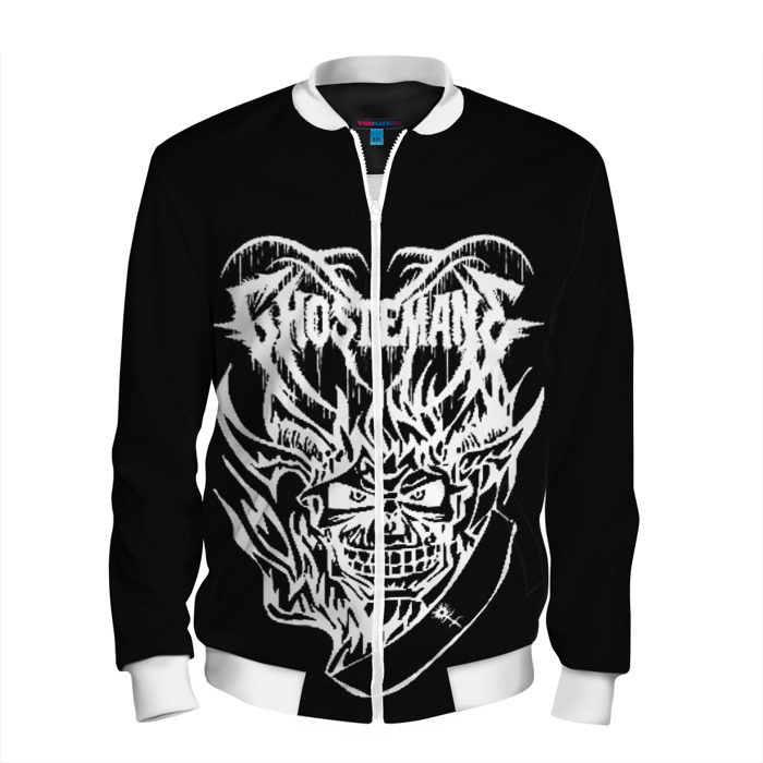 Мужской бомбер 3D Ghostemane фото