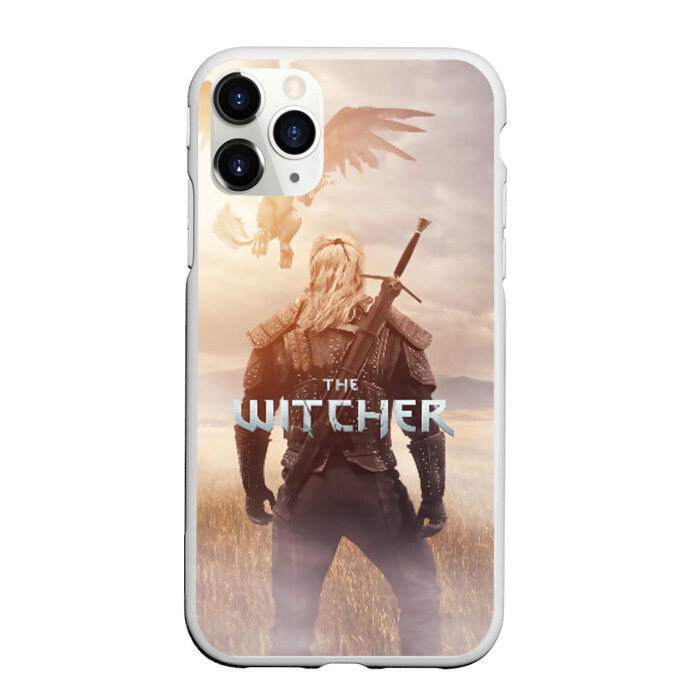 Чехол для iPhone 11 Pro матовый Ведьмак фото
