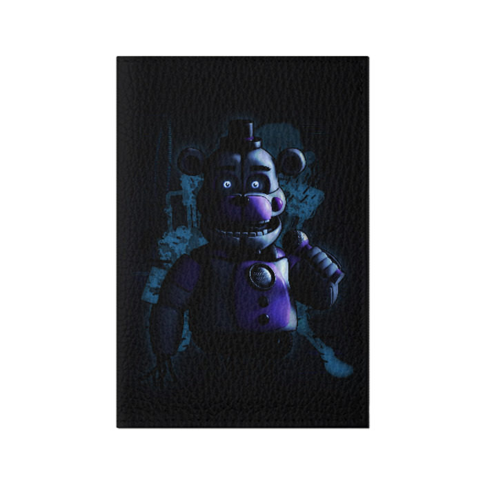Обложка для паспорта матовая кожа Five Nights at Freddy фото