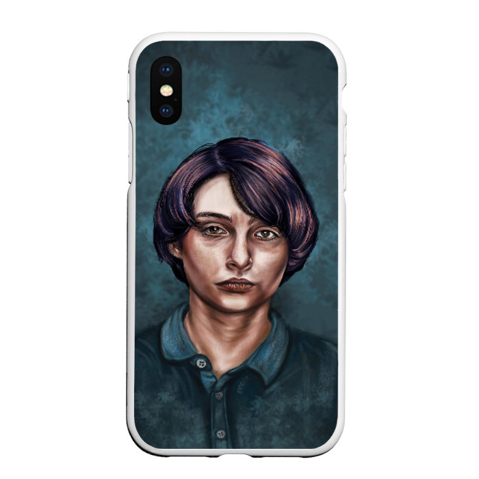 Чехол для iPhone XS Max матовый Froggy фото