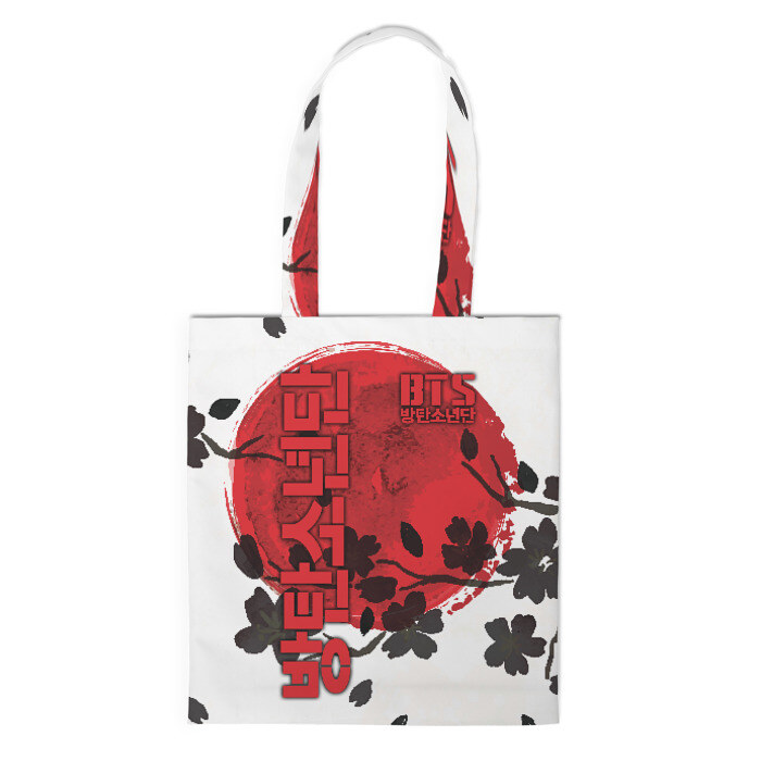 Сумка 3D повседневная BTS фото