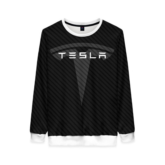 Женский свитшот 3D TESLA (1) фото