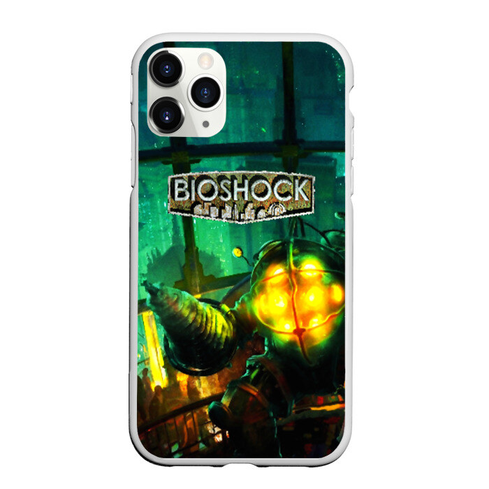 Чехол для iPhone 11 Pro матовый BIOSHOCK фото
