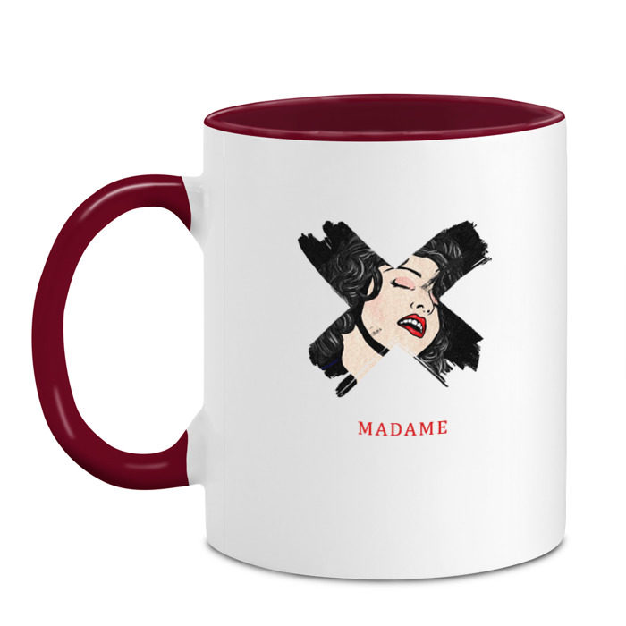 Кружка двухцветная X Madame фото