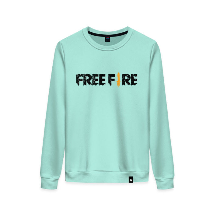 Женский свитшот хлопок Free Fire фото
