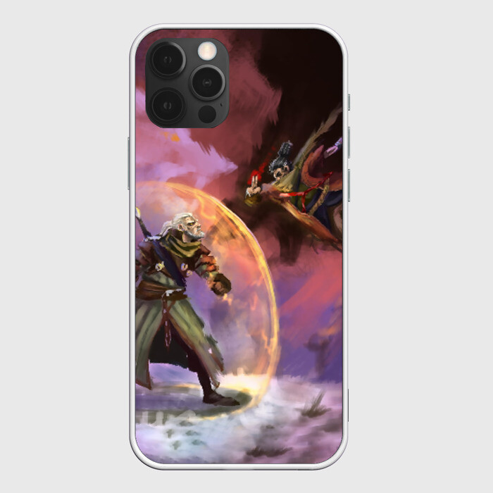 Чехол для iPhone 12 Pro Ведьмак и Секиро фото